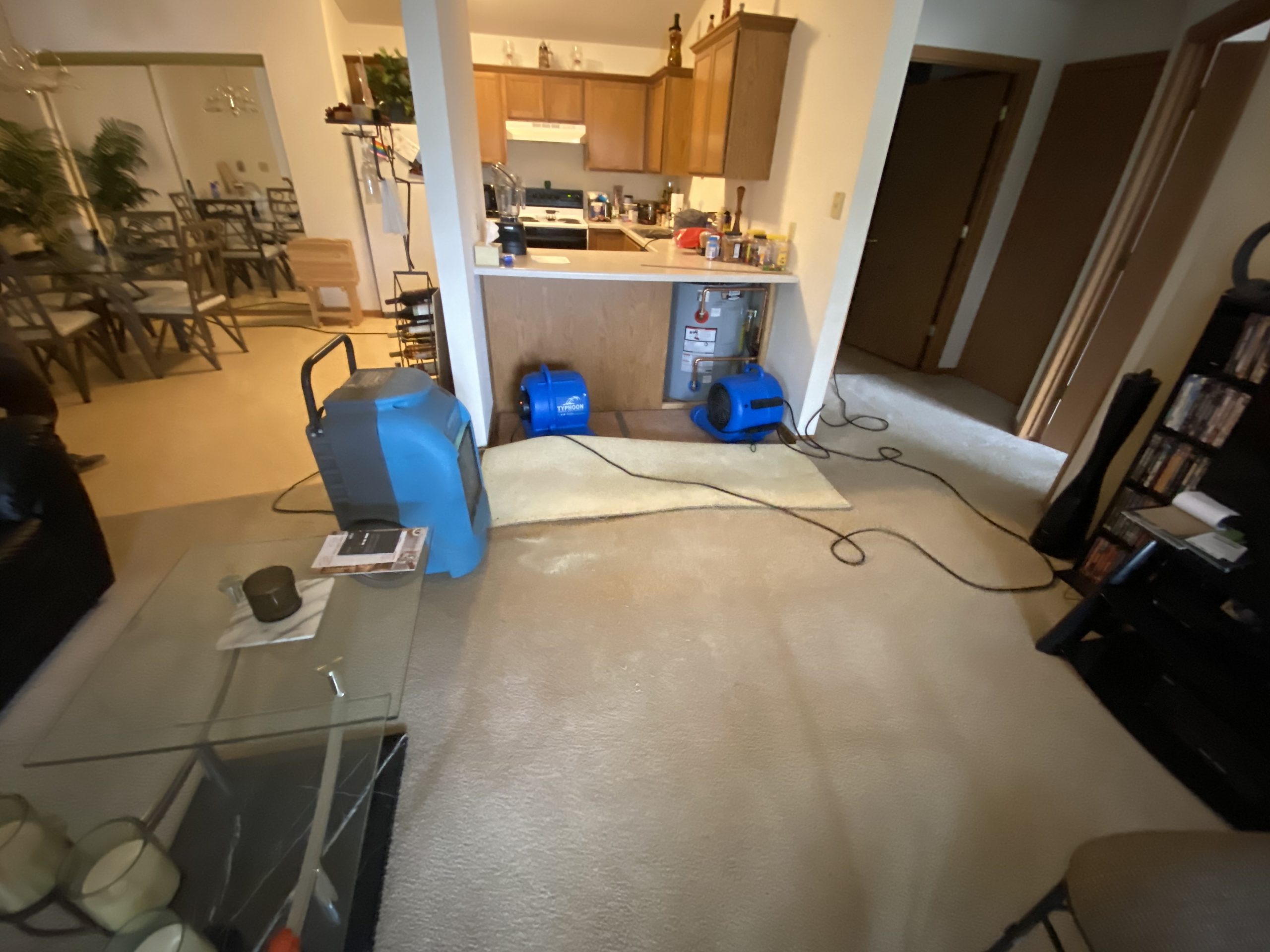 water damage restoration companies in Racine, Racine water damage repair, emergency water cleanup Racine